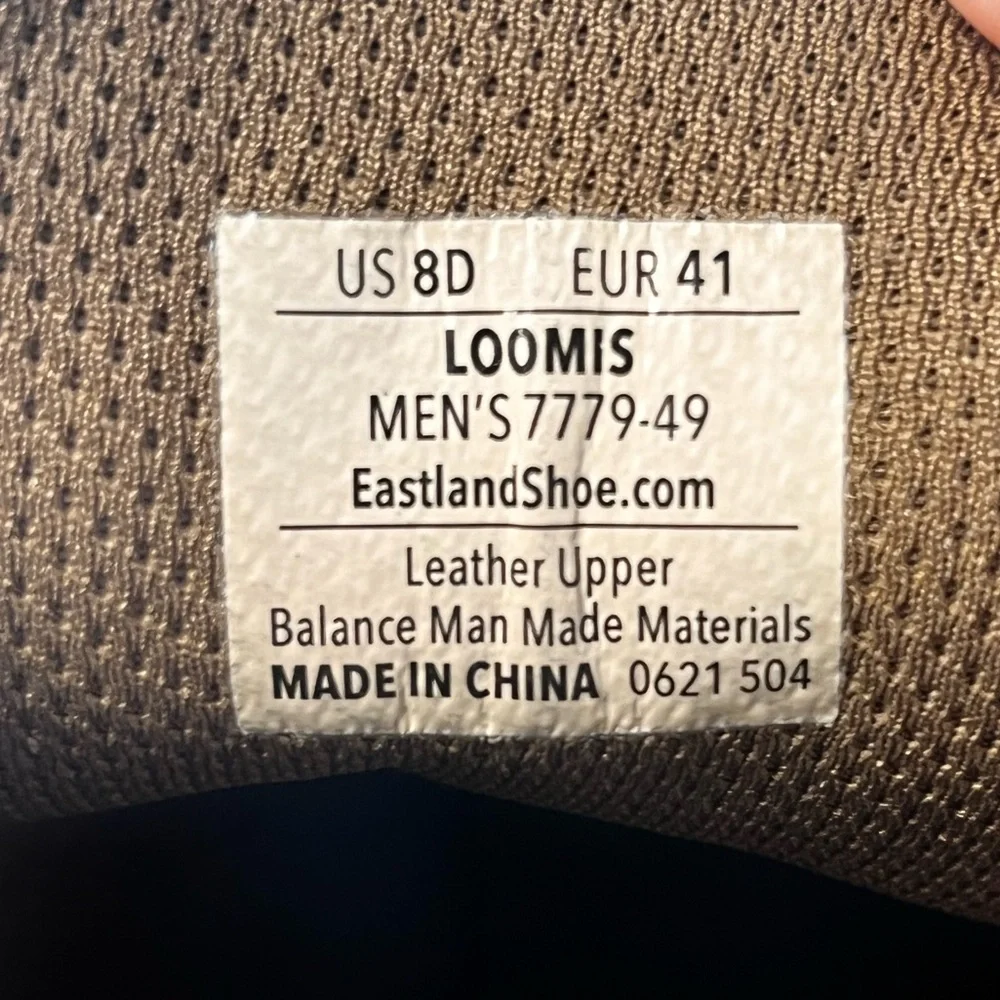 Eastland | Loomis Work‎ Ankle Boot Gray Leather US Men's 8M